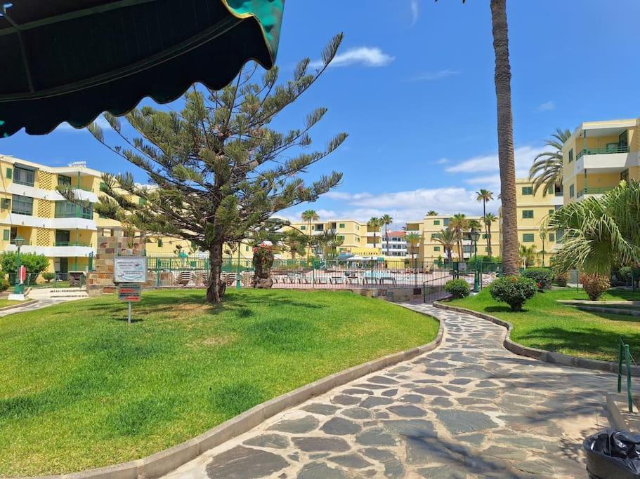 Las Olas Palmeras Apartment Маспаломас Екстериор снимка